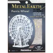 Metal Earth Fascinations Metal Earth MMS044 - 502630, Ferris Wheel, Konstruktionsspielzeug, 2 Metallplatinen, ab 14 Jahren