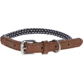 Kerbl Halsband Phoenix, blau, 9mm / 30-40 cm