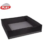 Nordic Play Netz Sandkasten 150x150 , Schwarz