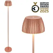 Briloner LED Stehlampe kabellos LED Stehleuchte Standleuchte Akku Wohnzimmer dimmbar