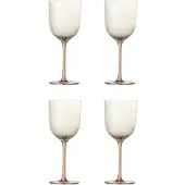 Bloomingville Aston Weingläser, Bronze, Glas, 4er-set
