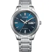 Citizen Herren Silberne Uhr NY4058-79L