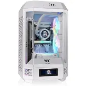 Thermaltake The Tower 250 Snow, Mini Tower, PC, Weiß, Mini-ITX, SPCC, 21 cm