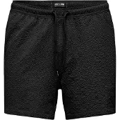 Only & Sons Badeshorts in Black | Gr.: S