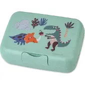 Koziol Lunchbox mit Trennschale, CANDY L REX organic sage green