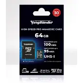 Voigtländer 64GB microSDXC Prof. High-Speed UHS-I - Dealpreis
