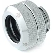Bitspower Multi-Link Adapter Anschluss gerade G1/4 Zoll AG auf 12mm AD Hardtube - silber glänzend