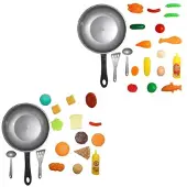 Junior home Pan Play set 16 pcs assorted