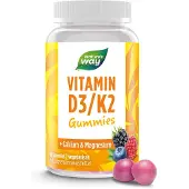 Nature'S Way Vitamin D3/K2 Gummibärchen für Erwachsene & Kinder I 25 µg D3 K2 Wild B... 1x60 St Fruchtgummi