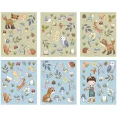 Little Dutch Forest Friends 126619 Sticker Set