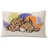 Nici Luchs Lyka Kissen 43x25 Cm