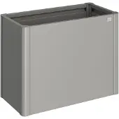 Biohort 68012, 340 l, Rechteck, Grau, Aluminium, Galvanisiertes Stahl, Gemüsebeet