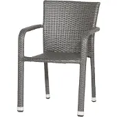 Gardamo Minas Stapelsessel Gestell Aluminium