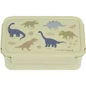A Little Lovely Company - Bento Lunch box - Dinosaurs - 22 x 7.5 x 14.5 cm