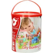 Classic World - Bausteine City - 63x43x15,5cm - ab 18 Monaten