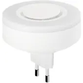 Housegard Luma trdls sirene, 230V inkl. batteribackup, hvid