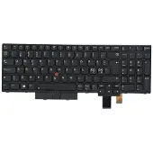 Lenovo 01HX298, Tastatur, Nordisch, Tastatur mit Hintergrundbeleuchtung, , Thinkpad T580/P52s