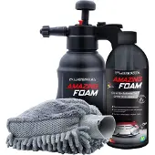 MediaShop Auto-Reinigungsmittel "Platinum Amazing Foam", (Set), inkl. Sprühflasche und Handschuh