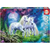 Educa 500 Unicorns in the Forest