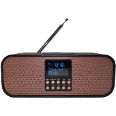 Scansonic PA8001 DAB+ radio with wireless charger - DAB+/FM - schwarz