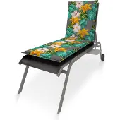 Doppler Liegenauflage 60 x 48 cm braun orange rosa grün