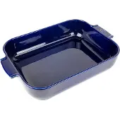 Peugeot Auflaufform Rechteckig Blau 34 cm