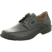 Jomos Schuhe Herren Halbschuhe Schnürschuhe Weite H Classic Neu 206202, Schuhgröße:41, Farbe:Schwarz