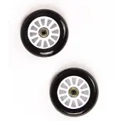 My Hood Set of Wheels 100 mm - White/Black