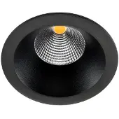 SG ARMATUREN A/S Downlight Junistar Soft LED 9W 3000K, sort