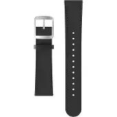 Nokia Smartwatch-Armband "Leather Wristband 20mm für ScanWatch/2 42mm und ScanWatch Horizon" für Steel HR 40mm, Steel HR Sport, Material: Kalbsleder, Edelstahl