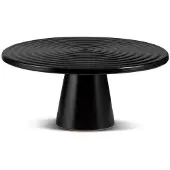 Dutchdeluxes Servierbrett Food stand Black Matt (11 x 25 cm)