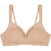 Triumph "Modern Lace+Cotton" Spitzeneinsätze, starker Halt ohne Bügel, atmungsaktiv, leicht