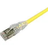 AMP NETCONNECT Patchkabel kat 6A S/FTP PiMF, l?ngde: 2,0 m farve: gul med LSZH kappe
