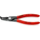 Knipex Präzisionsicherungsringzange DIN 5256 D L.162mm 90Grad gew. Bereich D.19-60mm grau atram. Griffe...