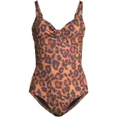Chantelle Sw 1p Underw. Covering Wild Leopard Größe: D75 | Badeanzüge Outlet | Damen