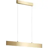 Maytoni Step LED Pendelleuchte, Hängeleuchte 23W Gold-Farbe 3000K Warmweiss