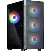 Zalman i4 TG Middle Tower Gehäuse, RGB, Schwarz