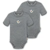 Normani 2er Set Baby Merino Kurzarmbody „Tihoi" - 9309