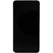 Honor X8 LCD Display + Touch Unit + Front Cover Titanium Silver