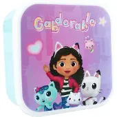 Gabby's Dollhouse 3 in 1 Snackbox Fresh Bites, Lila
