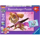 Ravensburger Paw Patrol Puzzle Skye & Everest 2x24 Teile