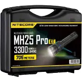 Nitecore MH25 Pro Kit wiederaufladbare Taschenlampe, 3300 Lumen