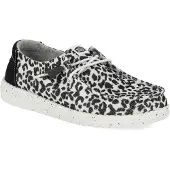 HEY DUDE HEYDUDE Wendy Leopard Schwarz/Grau - Dames Instappers - HD40735-097HEYDUDE