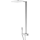 Steinberg Serie 390 Duschsystem, Thermostat, pushtronic, 3 Verbraucher, 2-strahlig, Easy-Clean, 3902743