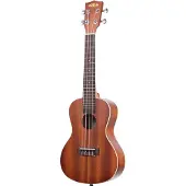 Kala KA-CE Elektroakustische Konzert-Ukulele aus Mahagoni Satin