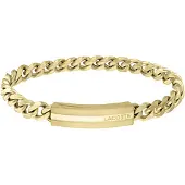 Lacoste 2040092 Herren-Armband Adventurer Goldfarben