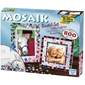 Folia Mosaik-Bastelset, ber 800 Teile, inkl. 2 Bilderrahmen