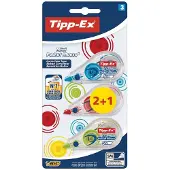 TIPP-EX Korrekturroller Mini Pocket Mouse, 3 Stück, 5mm x 6m