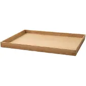 Lind DNA Tablett Square L Even Nupo Clay Brown / Teak