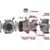 VAN WEZEL Kompressor, Klimaanlage 5300K687